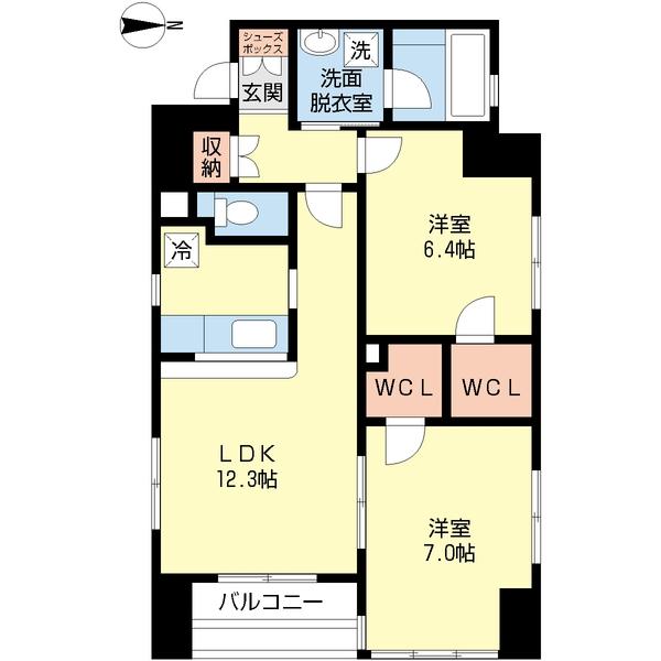 ミレニオ森下（0802） 間取り図画像