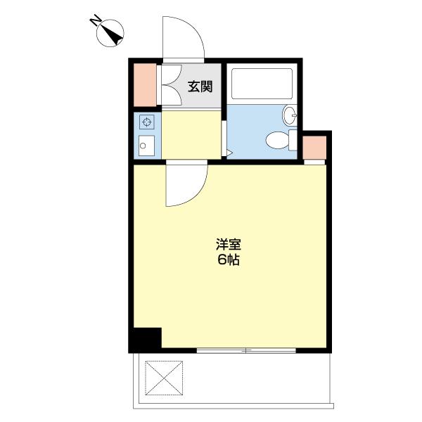 ドミトリーナカノ（0202） 間取り図画像