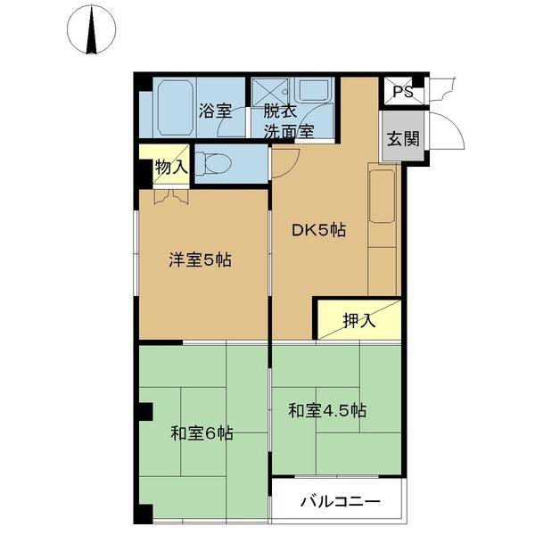 小島マンション（0301） 間取り図画像
