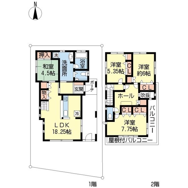  間取り図写真
