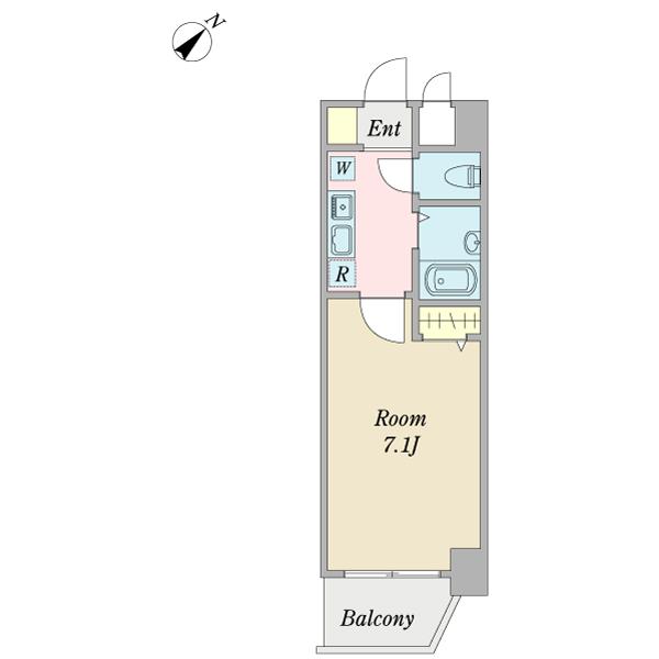 プロシード市川妙典（0503） 間取り図画像