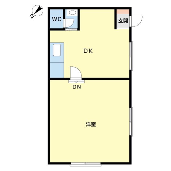 タングリンハイツ５番館（0003） 間取り図画像