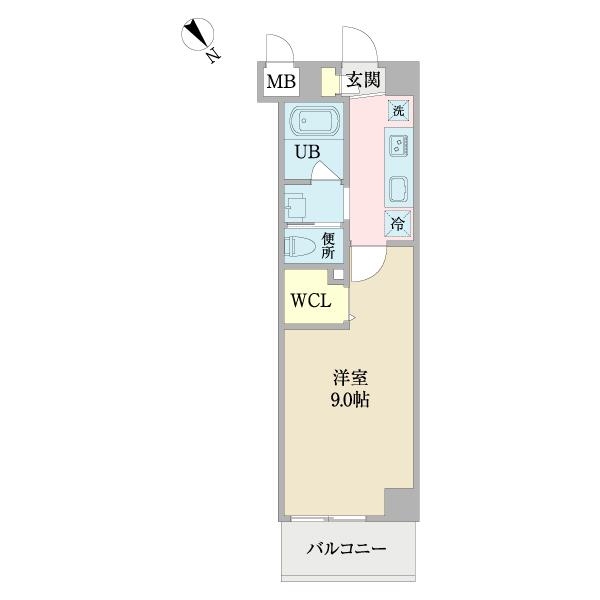 プレジール三郷中央（0402） 間取り図画像