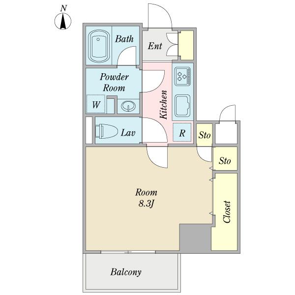 ジロセッテ白金（0403） 間取り図画像