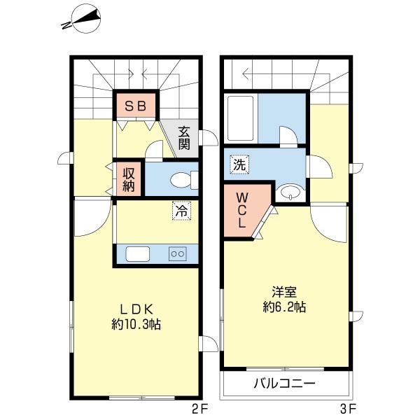 メゾネットタイプ