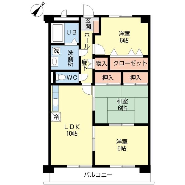 ルネスリヴェール（0102） 間取り図画像