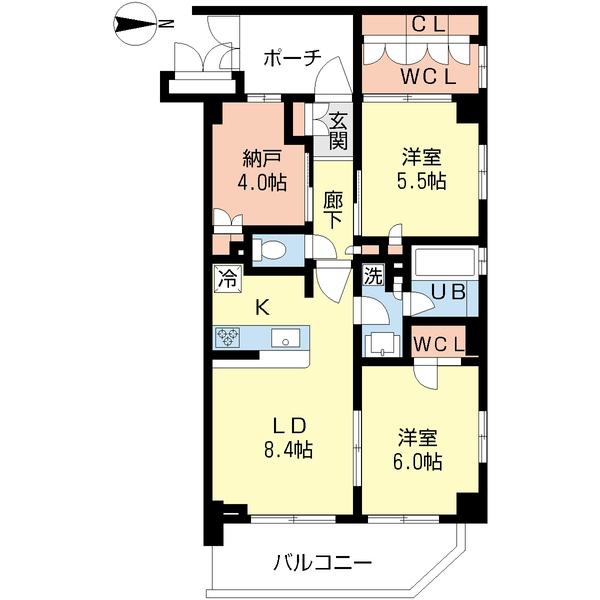 エクセレントスクエア新丸子（0101） 間取り図画像