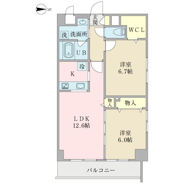 角部屋です！