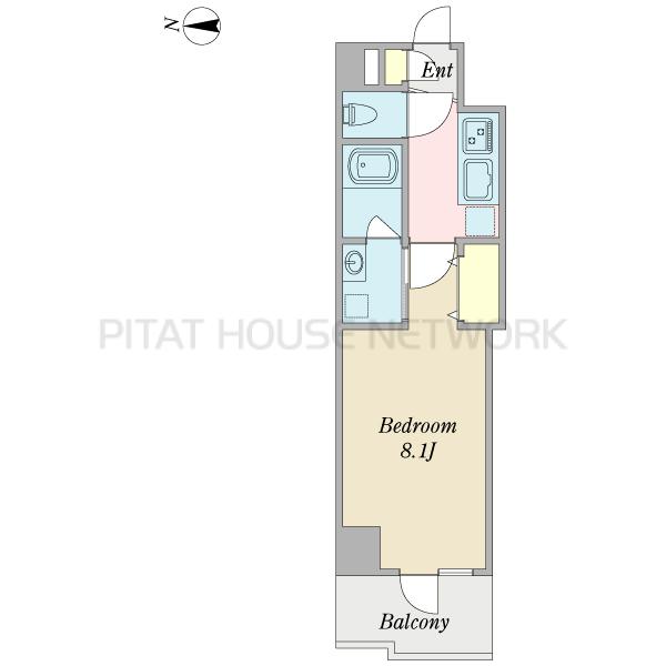 専有面積：25.85平米