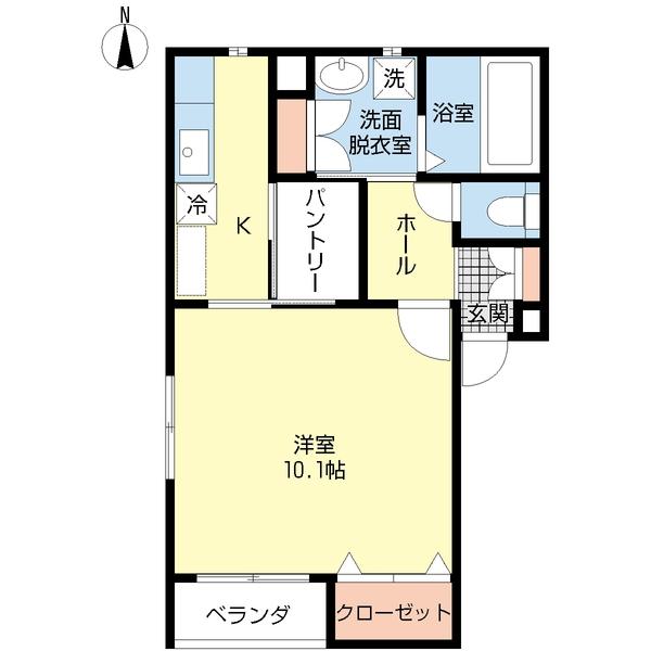 ピロス（0201） 間取り図画像