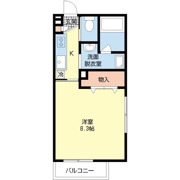 Ｆｅｌｉｃｅ　Ｓｅｔｔｅ（0201） 間取り図画像