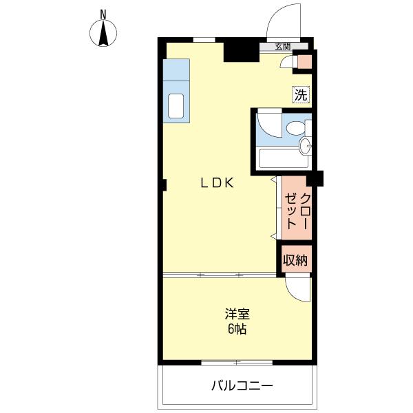 南向きの1LDK☆