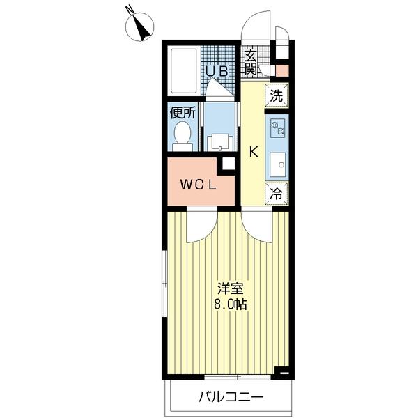 ｍｏｌｅ　ｌａｌｕｚ（0101） 間取り図画像