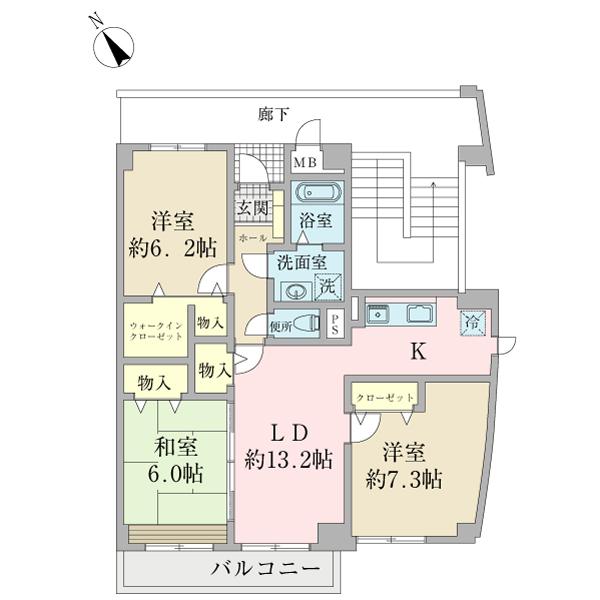アヴェニール・ロジュマン２１（0101） 間取り図画像