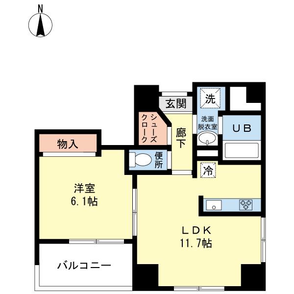 プラージュ両国（0702） 間取り図画像