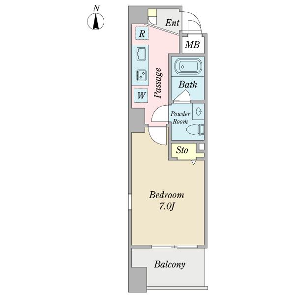 【角住戸】陽当通風良好