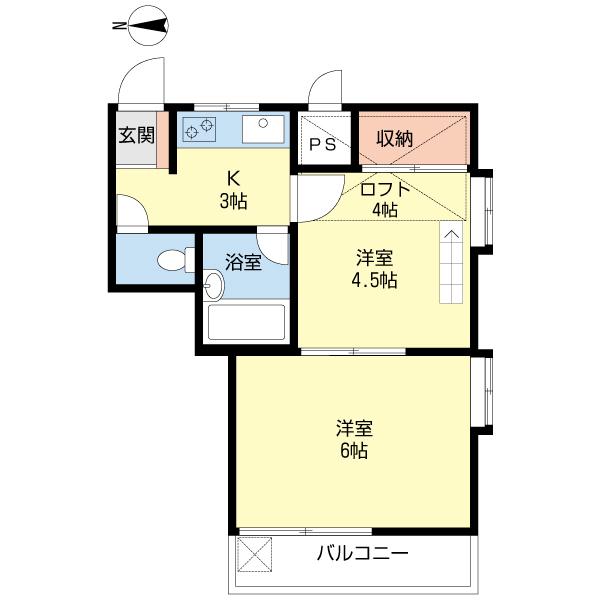 リーフコート江戸川台Ａ棟（0103） 間取り図画像
