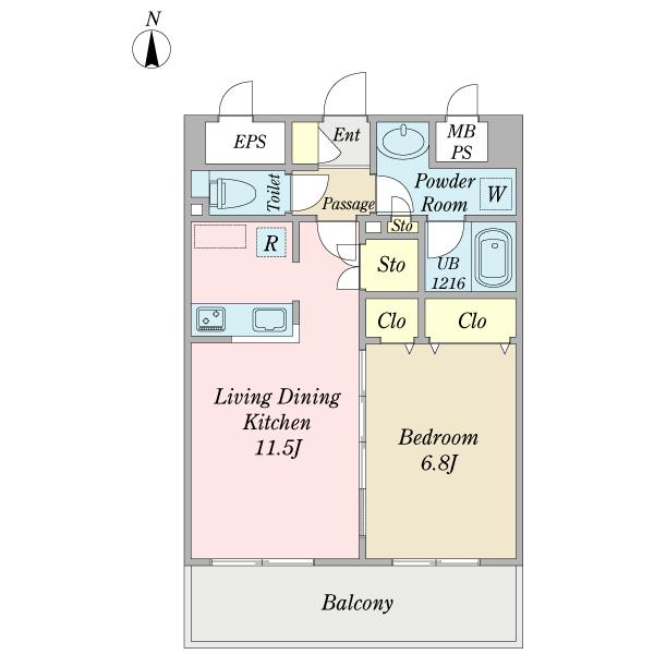 ＳＡＫＵＲＡ　ＣＯＵＲＴ（0602） 間取り図画像
