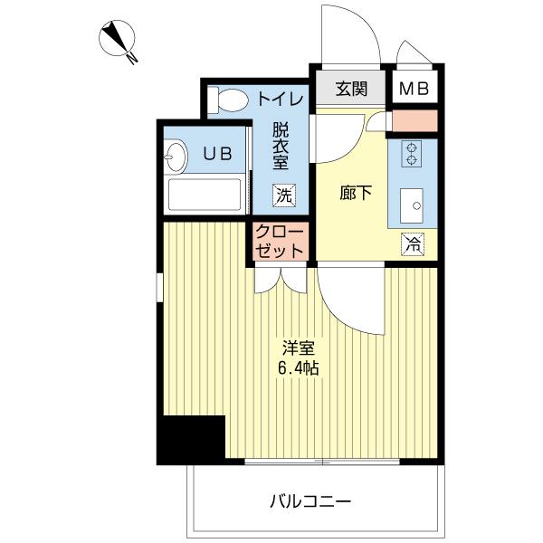 コージーコート下総中山（0504） 間取り図画像