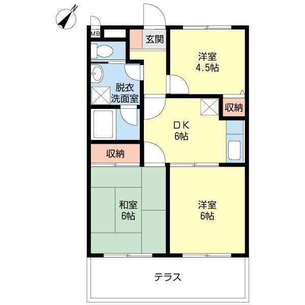  間取り図写真