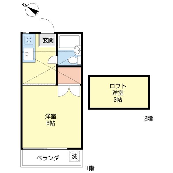 エミールパレス（0105） 間取り図画像