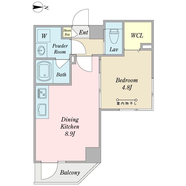 ４階・角部屋！