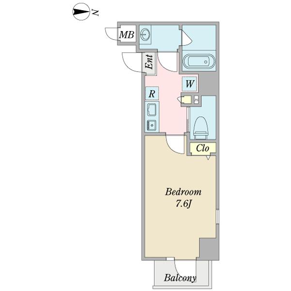 ＫｉｊｉｍａＢｌｄｇ錦糸町（0304） 間取り図画像