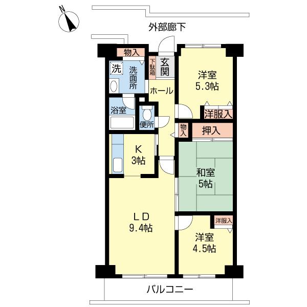  間取り図写真