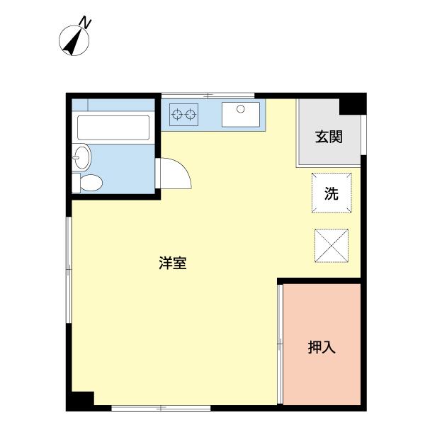 コーポプランタニエ（0205） 間取り図画像