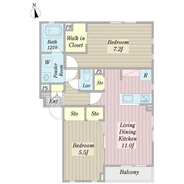 Ｓｏｌｅａｄｏ惣−Ｂａｙ（0202） 間取り図画像