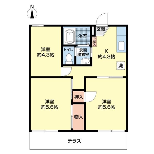  間取り図写真