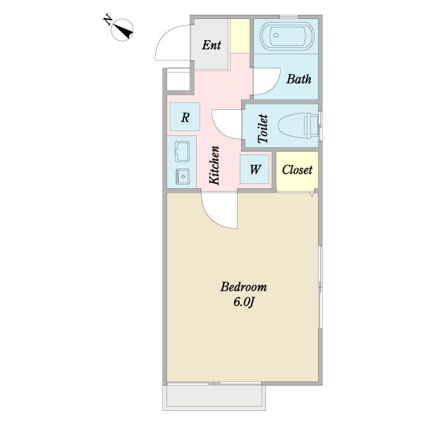 Ｂｌｉｓｓ　Ｃｏｕｒｔ（0201） 間取り図画像