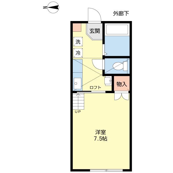 パミールⅠ（0205） 間取り図画像
