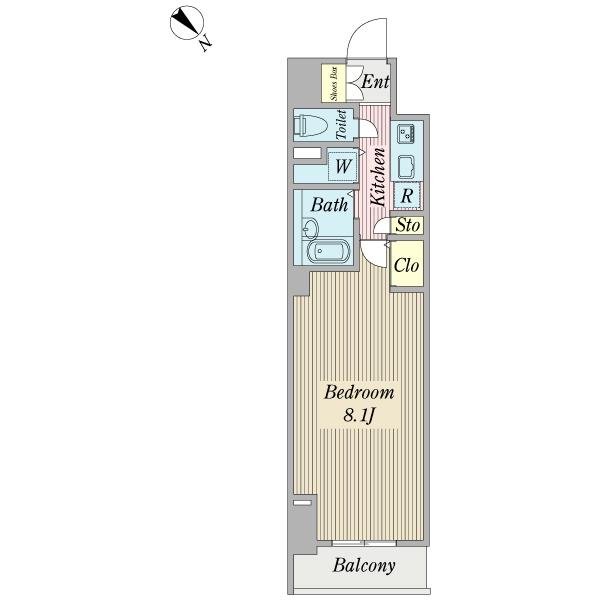 プロシード新横浜（0308） 間取り図画像
