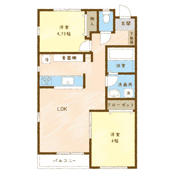  間取り図写真
