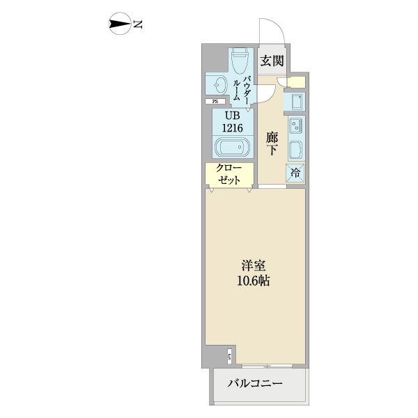 エース浅草（0901） 間取り図画像