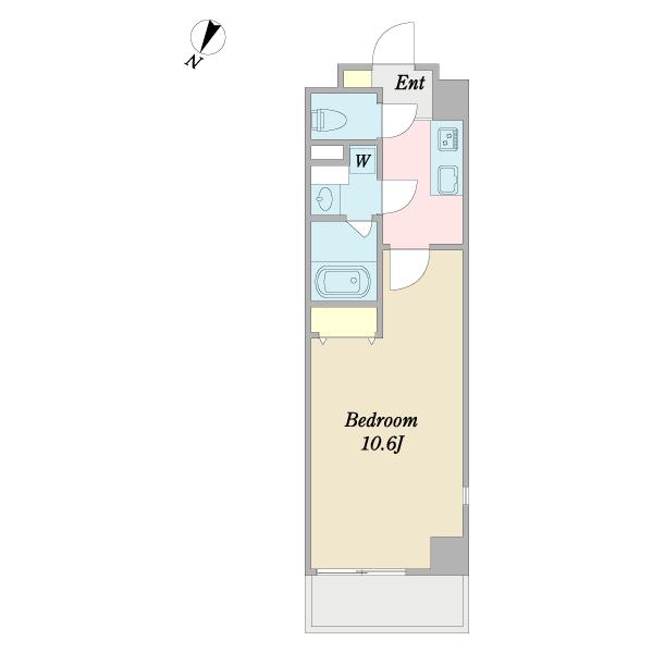 セドル・ブランシュ常盤町（0401） 間取り図画像