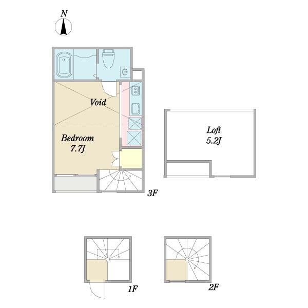 レプレ椎名町（3B） 間取り図画像