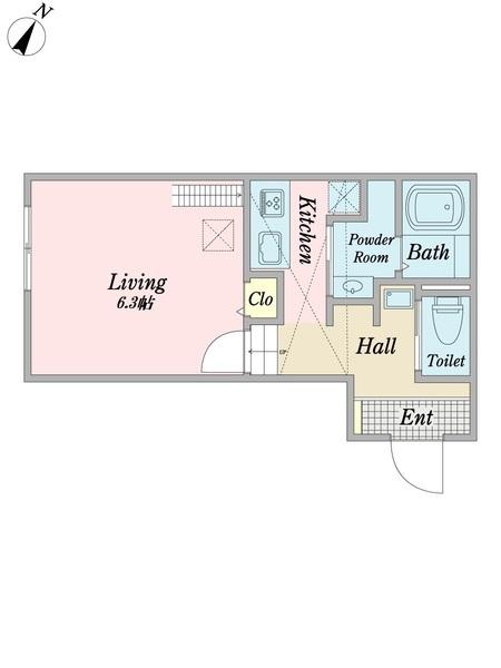 ルノン美園（0207） 間取り図画像