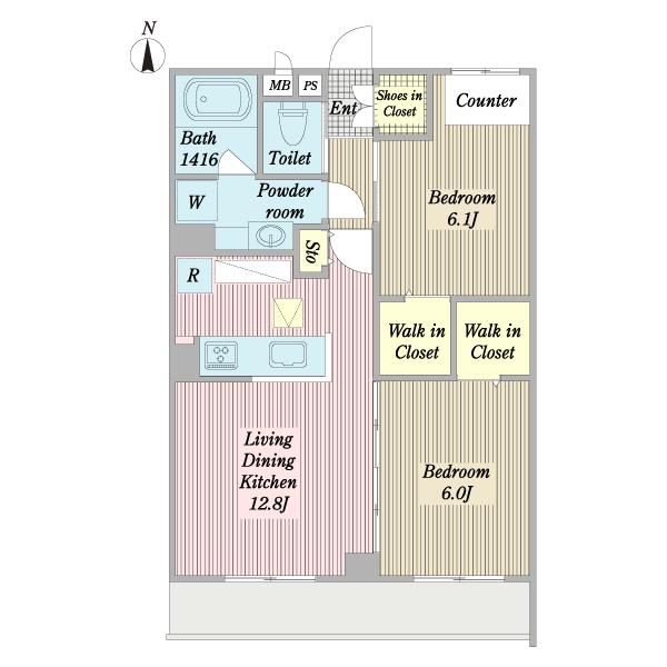 ステイシア・キーポス（0202） 間取り図画像