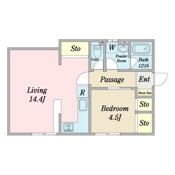 Ｍａｉｓｏｎ　ｄｅ　Ｊｏｊｉ（0101） 間取り図画像
