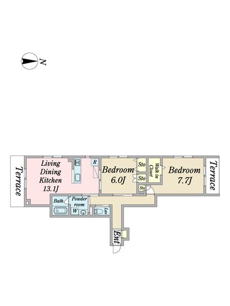 リオン仲町台（0202） 間取り図画像