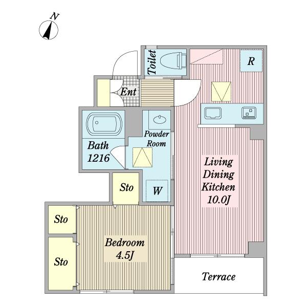 Ｃａｓａ　Ｃｅｒｅｊａ（0102） 間取り図画像