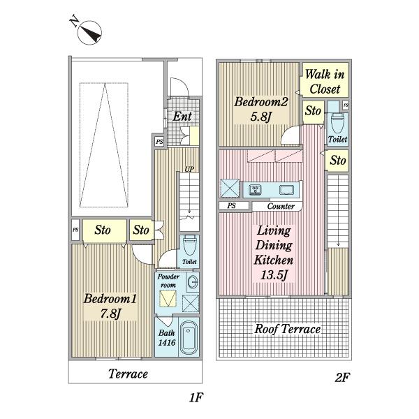 フォレストガレージＢ棟（0103） 間取り図画像