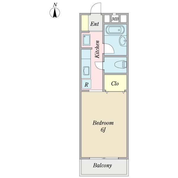 プレジール南越（0102） 間取り図画像