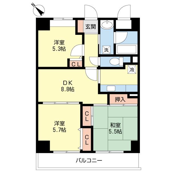  間取り図写真