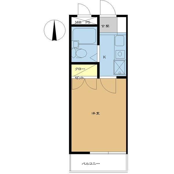 リバティー貝沢（0115） 間取り図画像