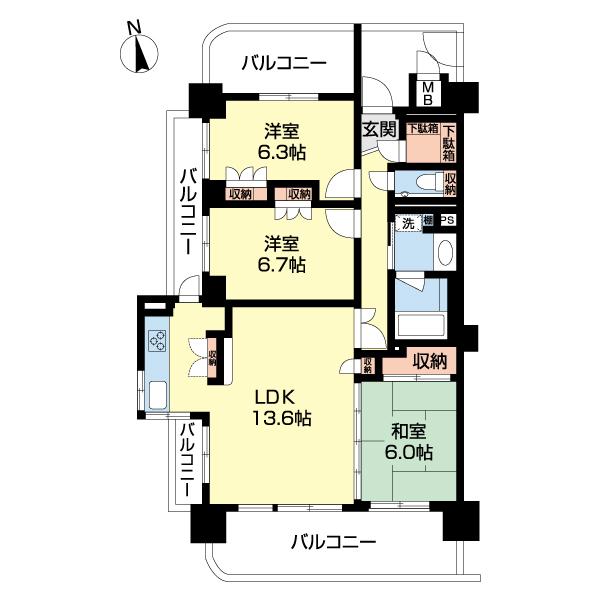  間取り図写真