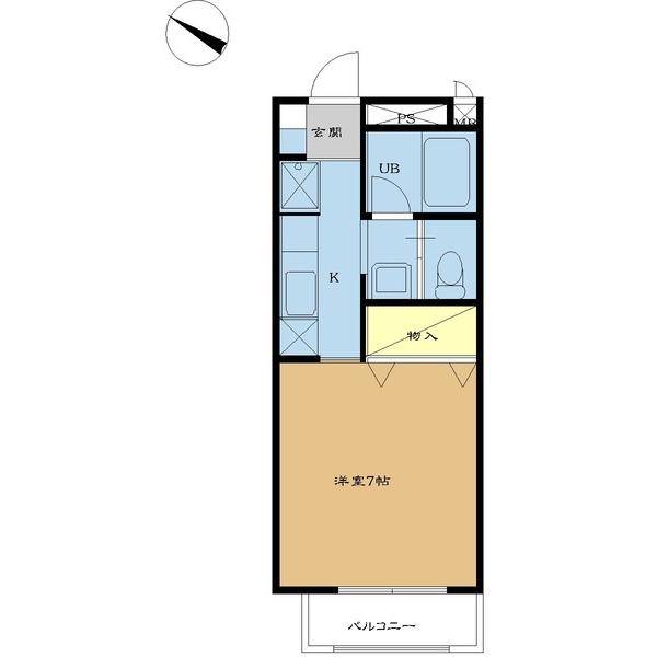 ブールバール（0208） 間取り図画像
