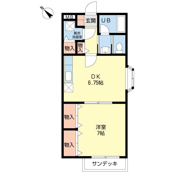 プリエール（0107） 間取り図画像